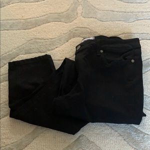 Paige black jeans sz 31